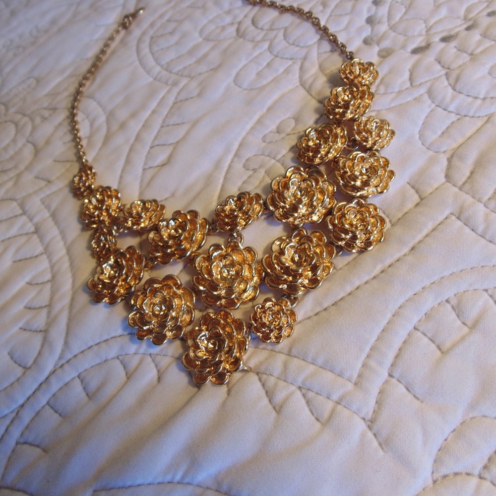 Gold Statement Necklace